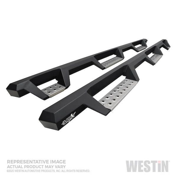 Westin HDX Stainless Drop Wheel-to-Wheel Nerf Step Bars 56-5347752 - main
